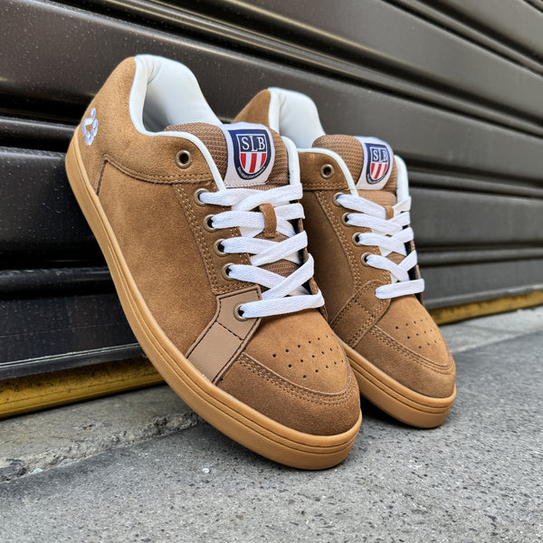 Etnies Sal Barbier 23 - Brown / Gum â Evolve Skate Store