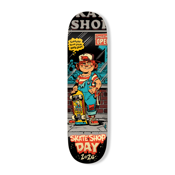 Real Skate Shop Day 2026 Shop Keeper Skateboard Deck – Evolve