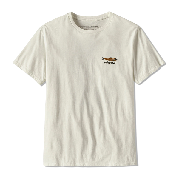 Patagonia Dive and Dine Organic Tee - Birch White