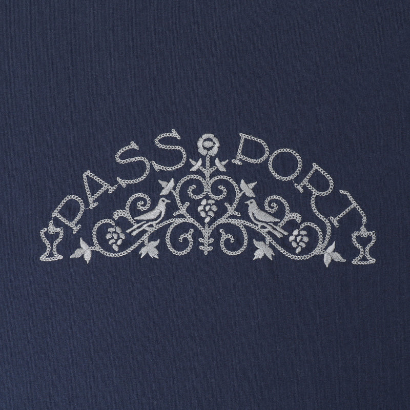 Pass~Port Vineyard Birds Tee - Navy