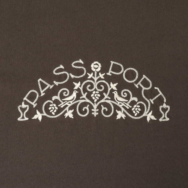 Pass~Port Vineyard Birds Tee - Bark