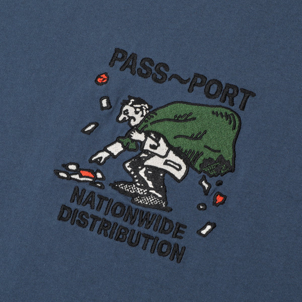 Pass~Port Distribution Tee - Harbour Blue