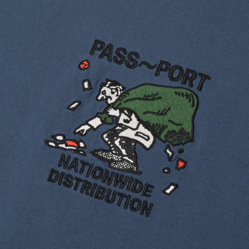 Pass~Port Distribution Tee - Harbour Blue