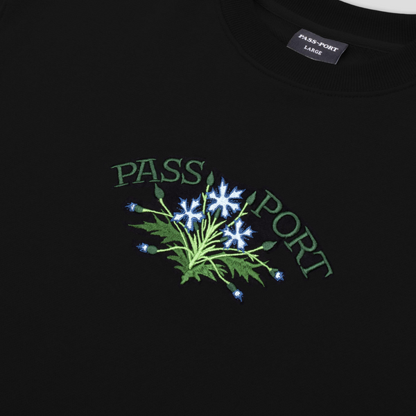 Pass~Port Bloom Organic Sweater - Black