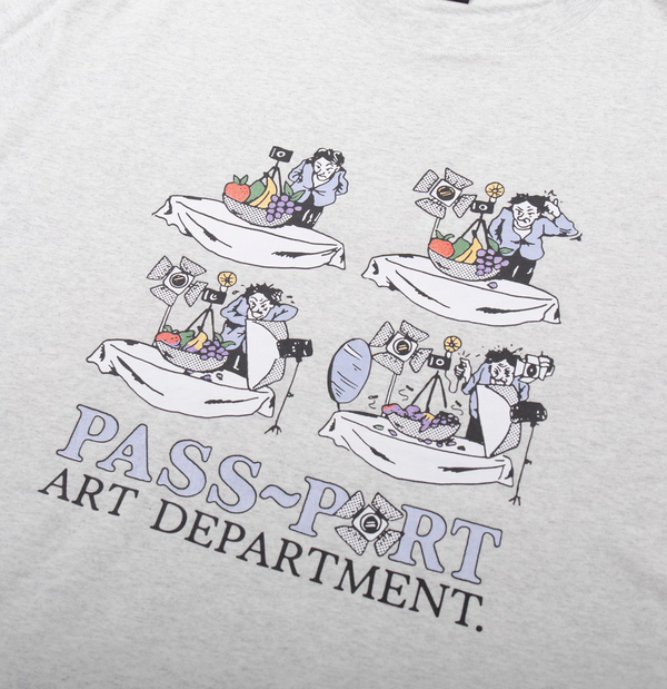 Pass~Port Art Department Tee - Ash