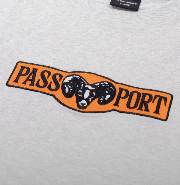 Pass~Port Ram Tee - Ash