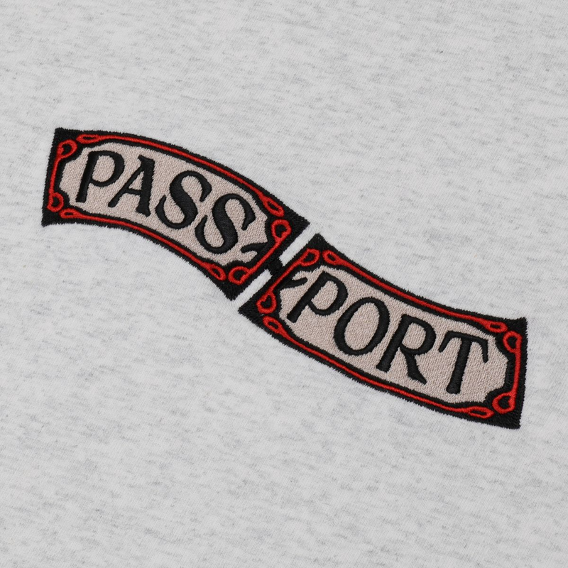 Pass~Port Red Flag Tee - Ash