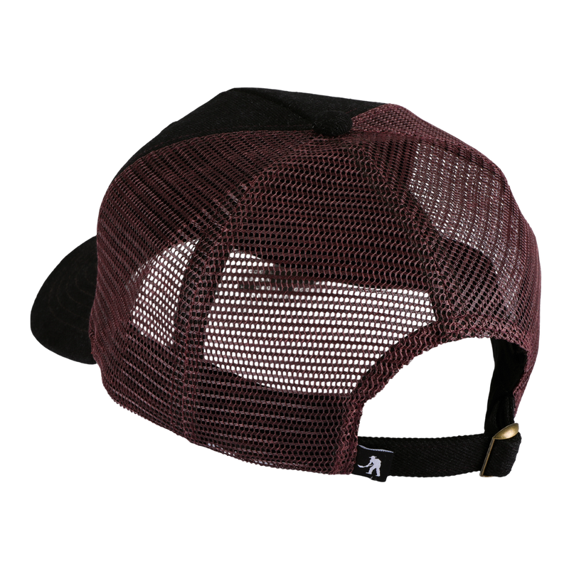Pass~Port Workers Club Denim Packers Trucker Cap - Washed Black