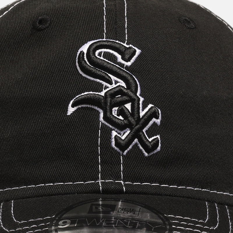 New Era Contrast Team 9TWENTY Chicago White Sox Snapback - Black