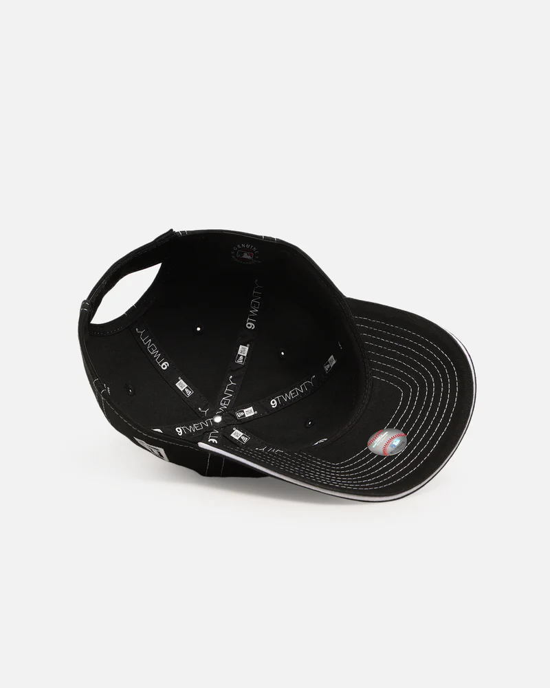 New Era Contrast Team 9TWENTY Chicago White Sox Snapback - Black