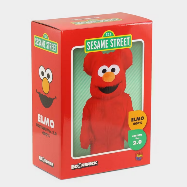 Medicom Sesame Street Elmo Bearbrick V2 400% - Red