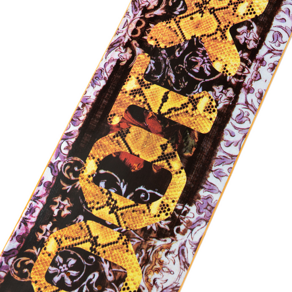 GX1000 Scales Skateboard Deck Yellow / Tan - 8.25"