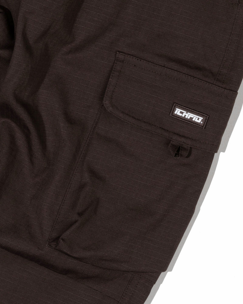 ICHPIG Ripstop Cargo Pants - Dark Brown