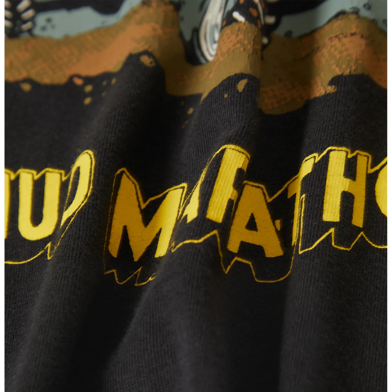 Brixton x Ford Mud Marathon L/S Tee - Burnt Rubber