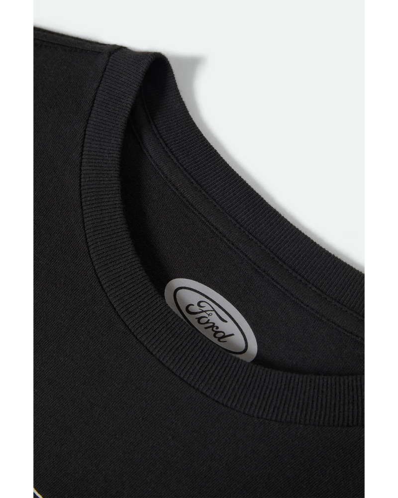 Brixton x Ford Mud Marathon Tee - Burnt Rubber