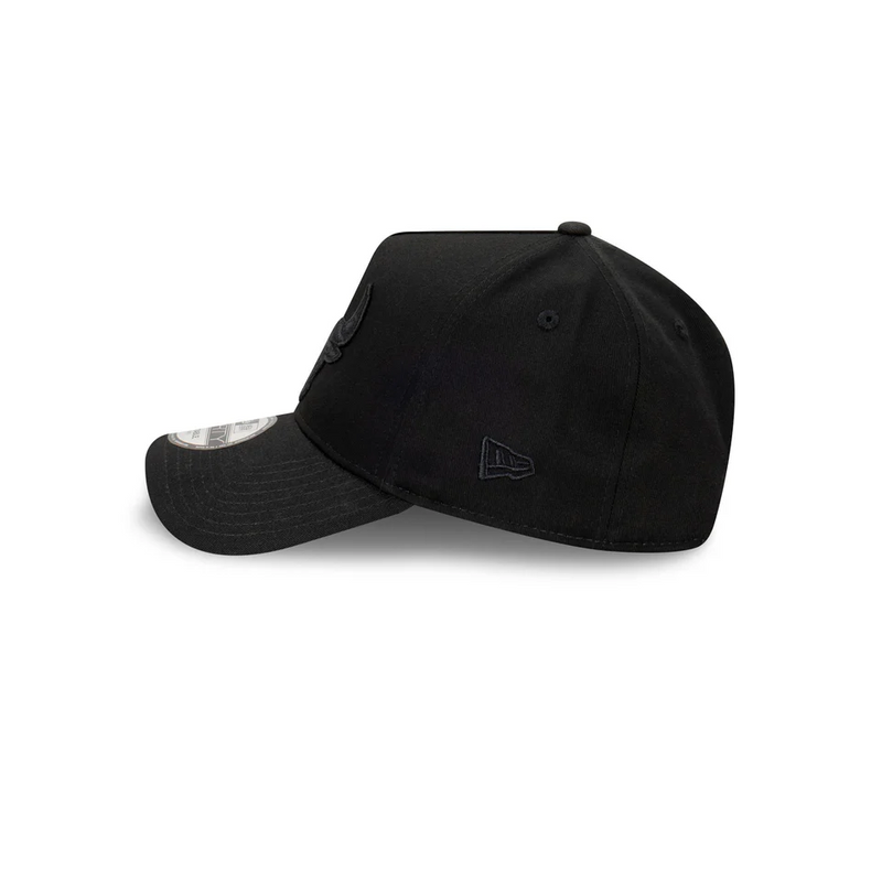 Chicago Bulls Black / Black 9FORTY A-Frame New Era Snapback