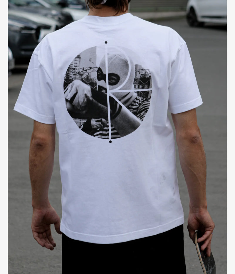 Polar Skate Co. Klez Fill Logo Tee - White