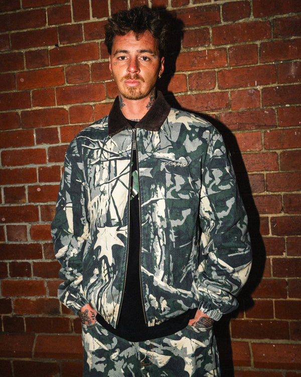 ICHPIG Legacy Denim Jacket - Tree Camo