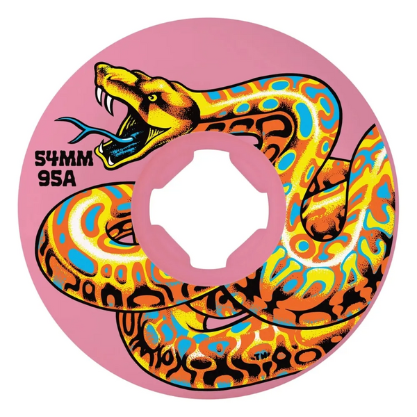 Slime Ball Snake Kendall Pink Skateboard Wheels - 95A 54mm