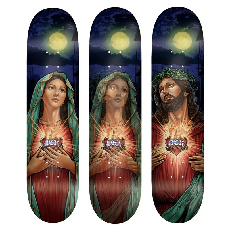 DGK Save Us Lenticular Skateboard Deck - 8.25