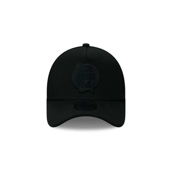 New Era Boston Celtics Black on Black 9FORTY A-Frame Snapback