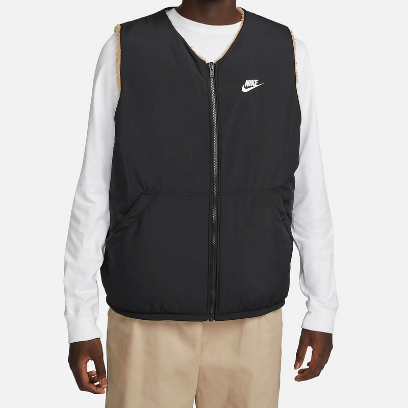 Nike Reversible Winter Vest - Khaki / Black