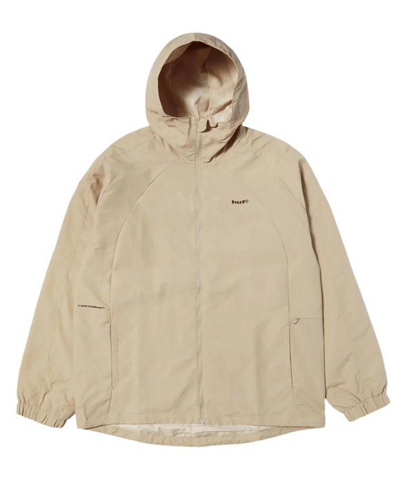 HUF Set Shell Rain Jacket - Putty