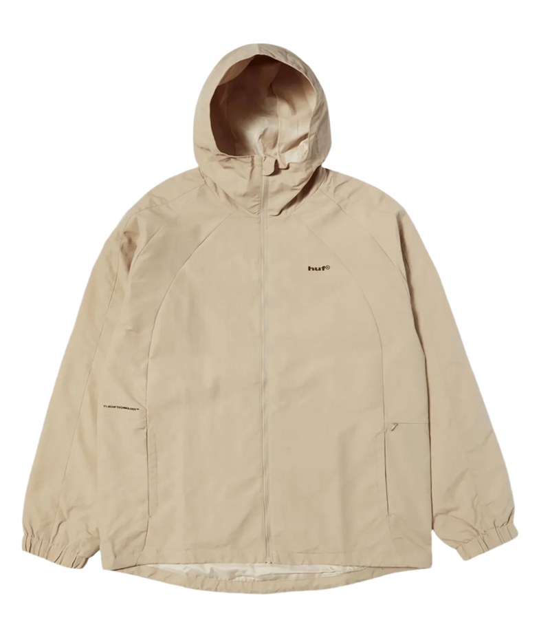 HUF Set Shell Rain Jacket - Putty