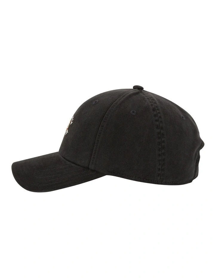 Victorian Bitter Micro Raglan Wash Ball Park Cap - Black