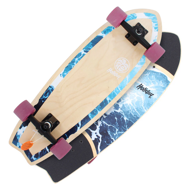 Holiday Surf Skate 31" Complete - Blue Wash