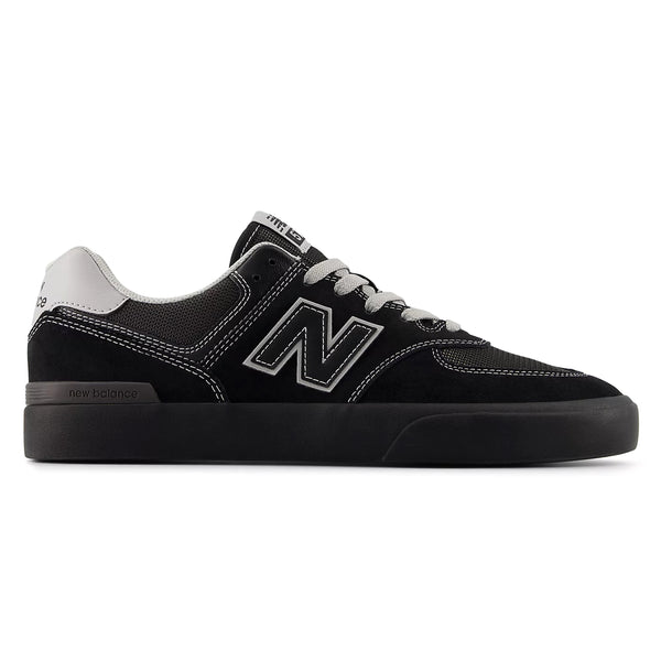 New Balance Numeric 574 Vulc - Black / Grey