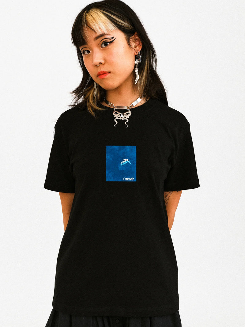 Palmah Floating Tee - Black