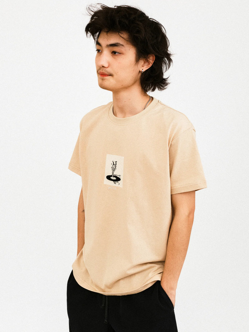Palmah Magic En La Musica Tee - Sand