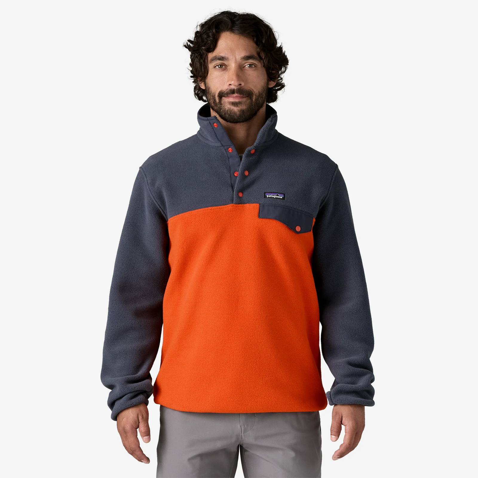 Patagonia Synchilla Snap-T Pullover - Pollinator Orange – Evolve