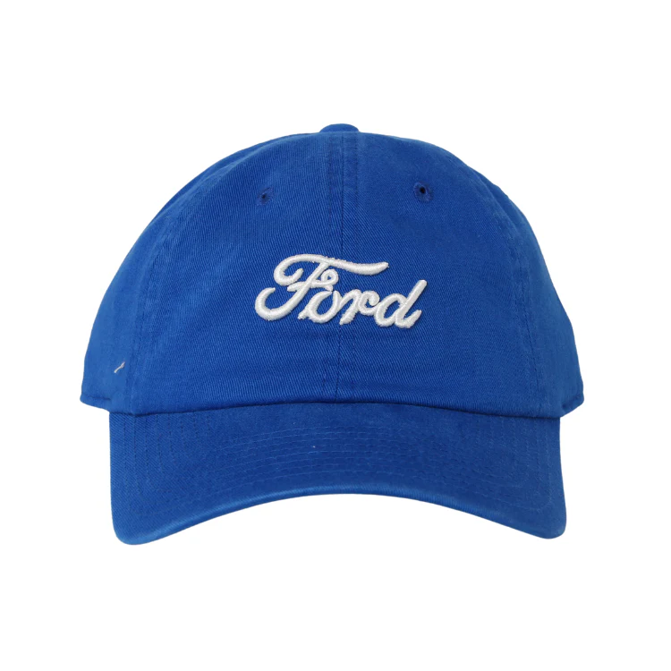 American Needle Ford Ball Park Strapback Cap - Royal Blue