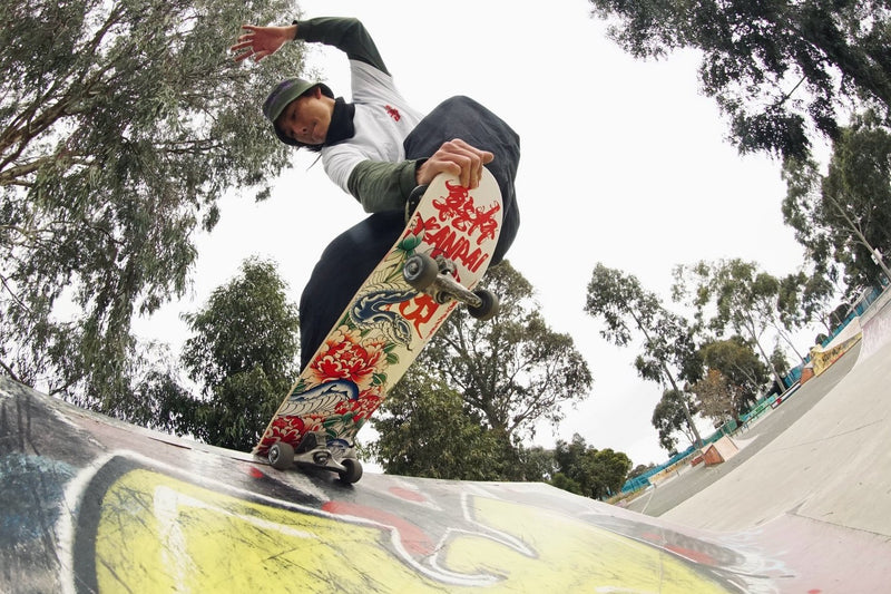 Kanpai Snake Skateboard Deck