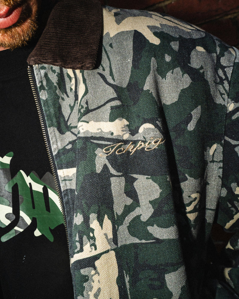 ICHPIG Legacy Denim Jacket - Tree Camo