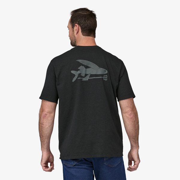 Patagonia Flying Fish Responsibili-Tee - Ink Black