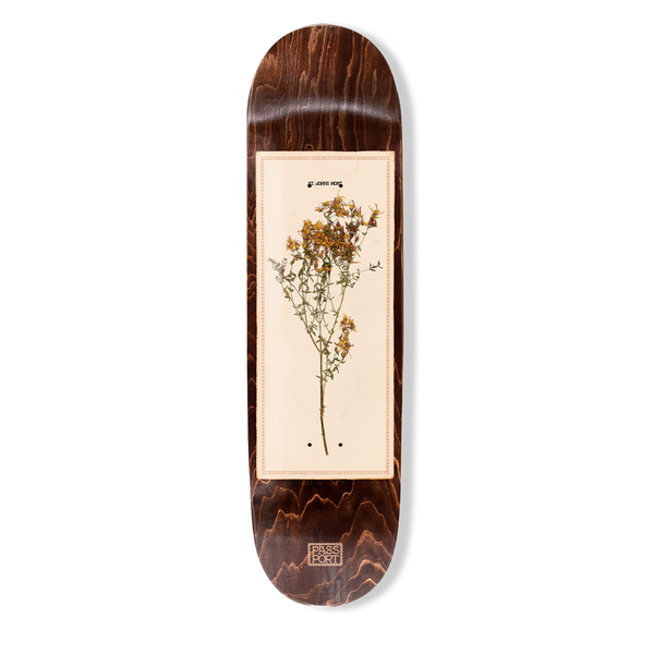 Pass~Port St. Johns Wort Invasive Species Skateboard Deck - 8.125"