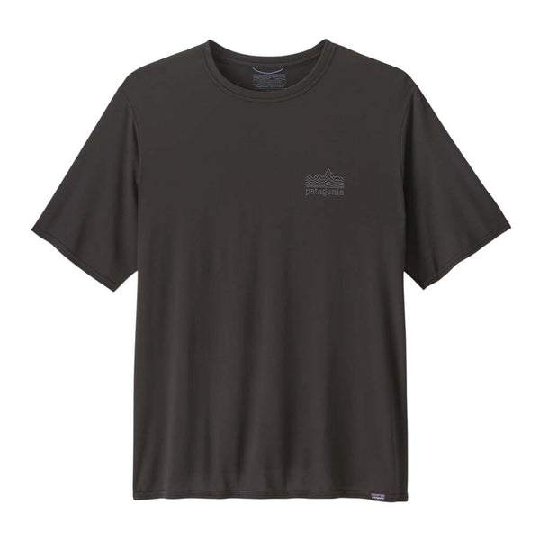 Patagonia Capilene Cool Daily Graphic Tee - Black