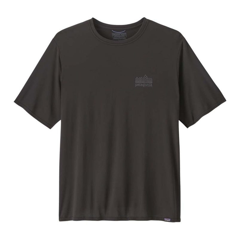 Patagonia Capilene Cool Daily Graphic Tee - Black