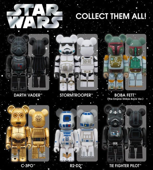 Medicom Toy 100% Bearbrick - Star Wars Chase Blind Box – Evolve