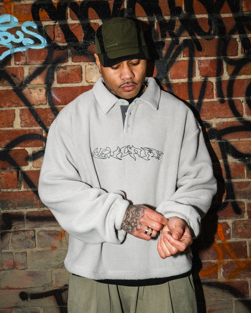 ICHPIG Sherpa Rugby Top - Light Grey