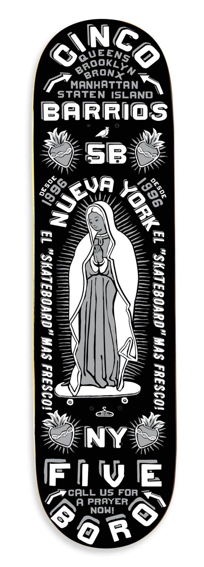 5Boro Cinco Barrios - Black Silver
