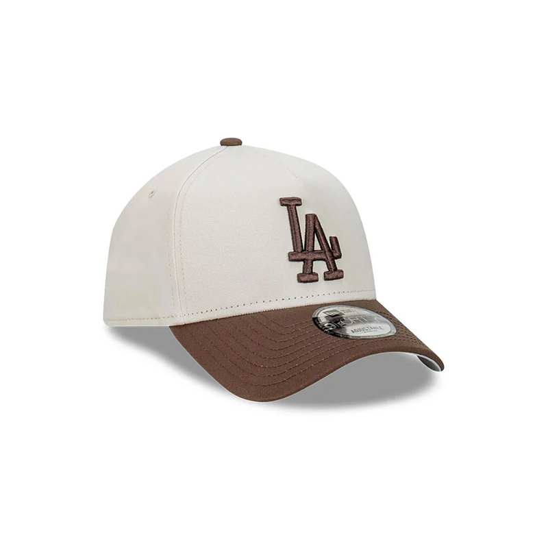 New Era 9FORTY A-Frame Los Angeles Dodgers Stone Walnut Snapback