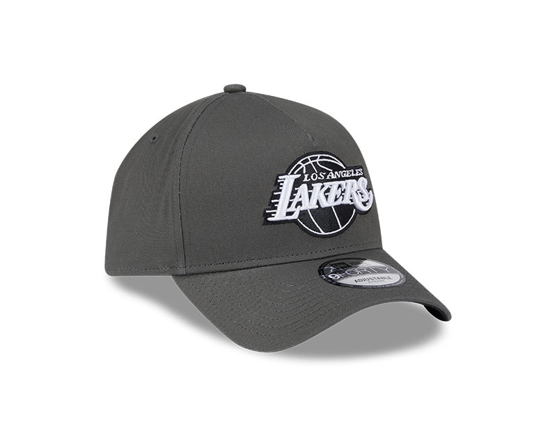 New Era 9FORTY A-Frame Los Angeles Lakers Snapback - Charcoal