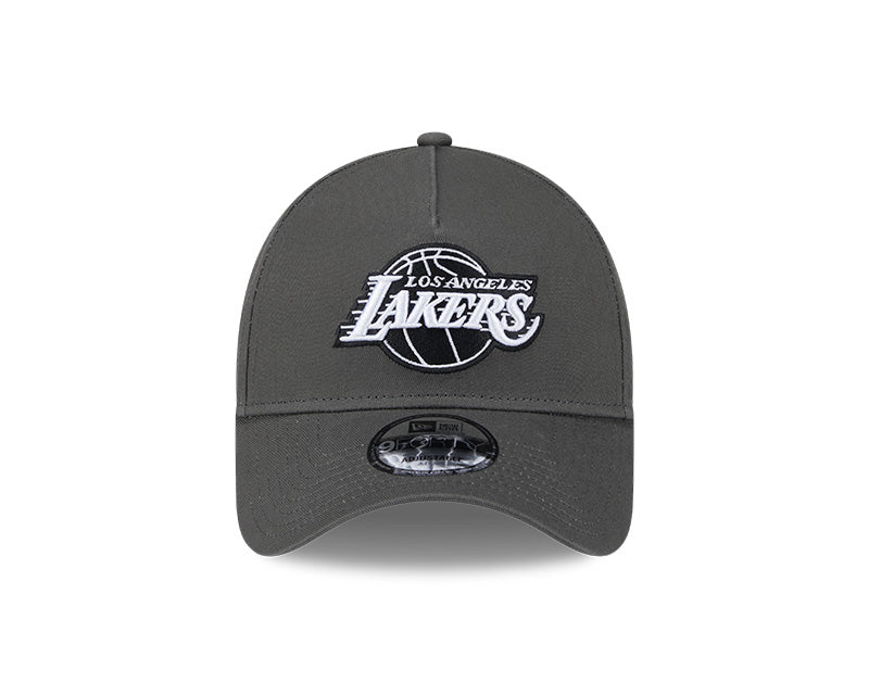 New Era 9FORTY A-Frame Los Angeles Lakers Snapback - Charcoal