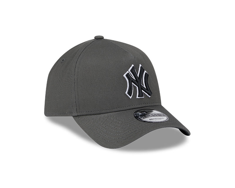 New Era 9FORTY A-Frame New York Yankees Snapback - Carbon Steel