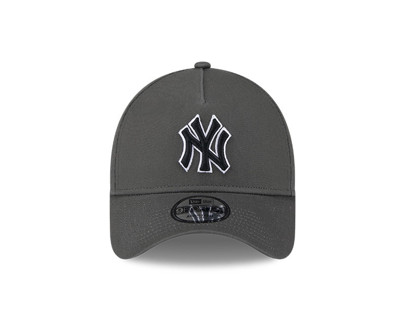 New Era 9FORTY A-Frame New York Yankees Snapback - Carbon Steel