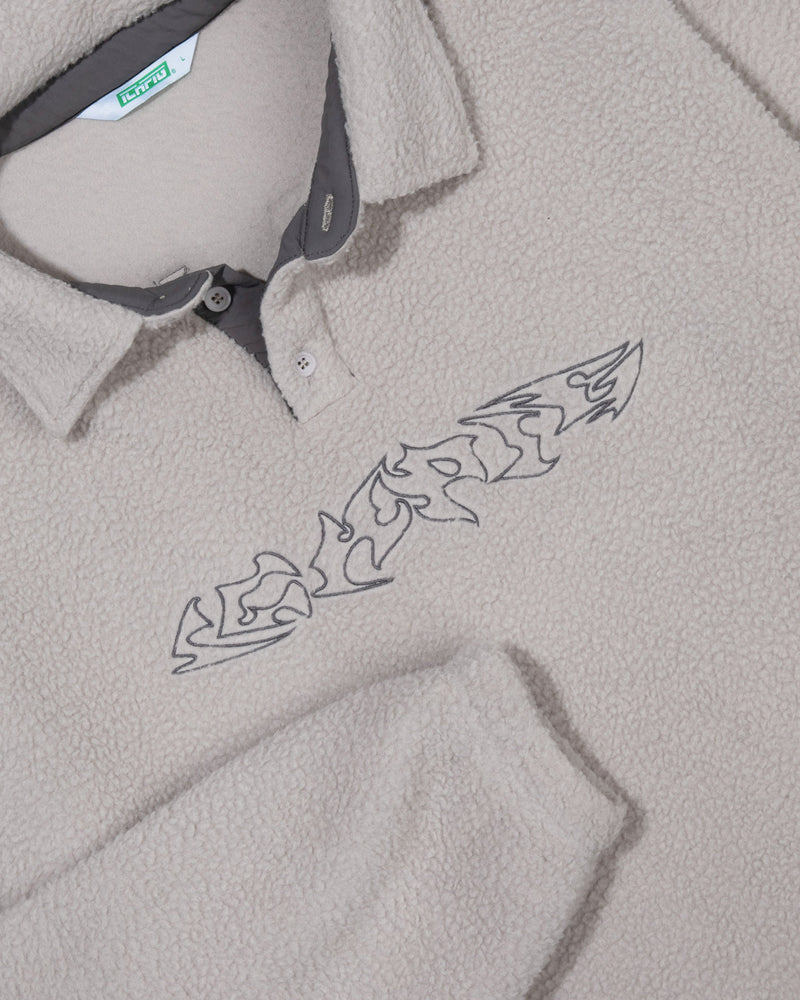 ICHPIG Sherpa Rugby Top - Light Grey